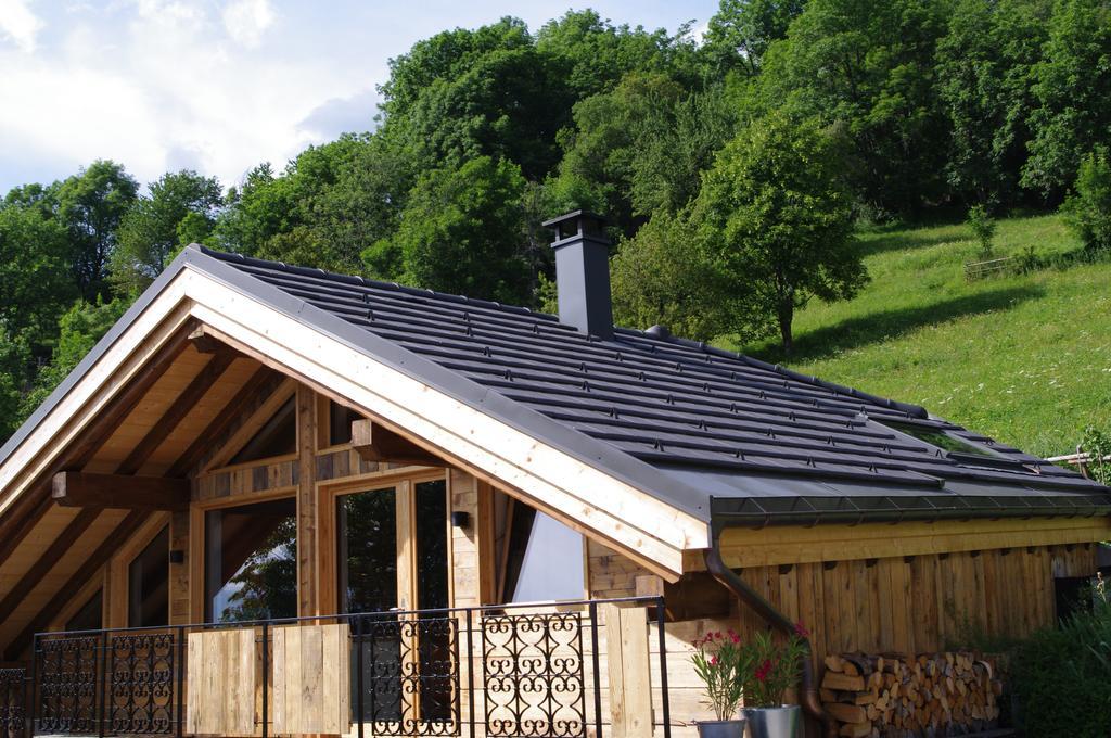 Petit Chalet Vieux Bois Bozel Eksteriør bilde